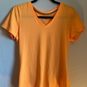 Orange Nike shirt